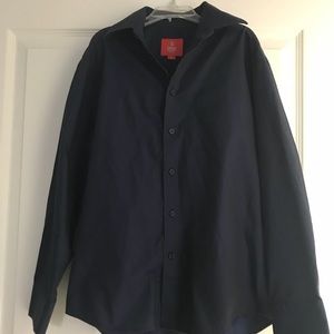 Boys Fred Bracks Pinstripe Buttondown Shirt Sz 10